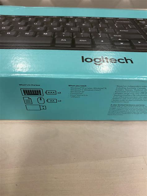 Logitech keyboard + mouse (MK215) , Computers & Tech, Parts ...