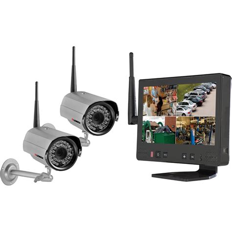 Lorex Digital Wireless Quad Monitoring System LW2602 B&H Photo