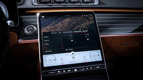 2021 Mercedes-Benz S-Class Interior Teased Showing Ambient Lighting