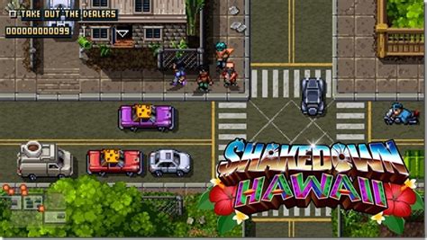 Retro City Rampage Sequel Shakedown Hawaii Charges Into PC, Switch, PS4, Vita On May 7 - Siliconera