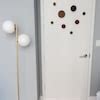 Wall Coat Hooks Black Wood Wall Hooks Modern Coat Rack Decorative Hooks ...