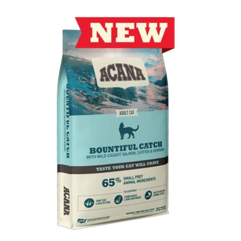 ACANA Bountiful Catch Dry Cat Food 4lb - The Fish & Bone