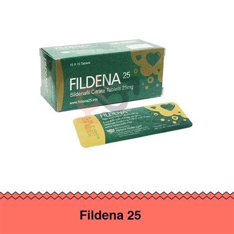 Fildena 25 Mg: Sildenafil Citrate Uses | Price | Reviews - Sexmedz