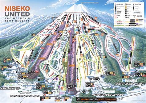 Niseko Resort Maps | All Resort Maps & Info | Niseko Tourism