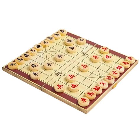 Chinese-Chess-Board-Game-Foldable-Wooden-2-Player-Board-Games-For-Adults-Chinese-Chess-Xiangqi ...