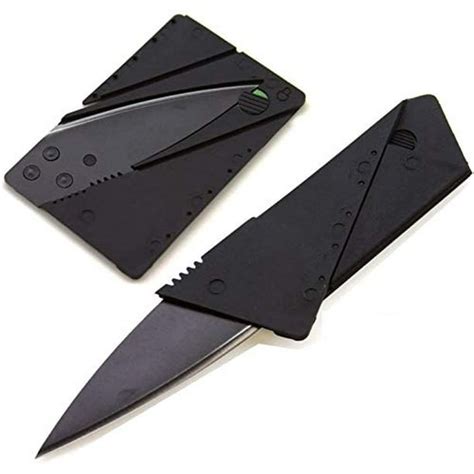 10 Pack Credit Card Knife Folding Blade Knife Pocket Mini Wallet ...