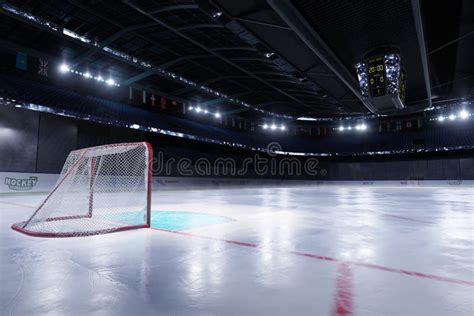 Empty Ice Hockey Rink Stock Illustrations – 632 Empty Ice Hockey Rink ...