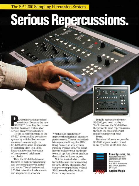 The E-mu SP-1200: How one sampler ushered in a revolution