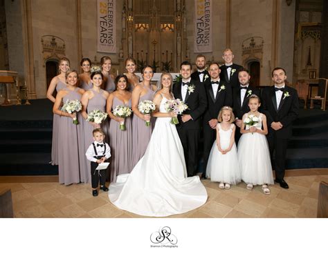 Milwaukee Wedding Photographers: Gesu Wedding Party - Brittany & Steven - Shannon Z Photography