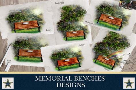 Memorial Bench Designs