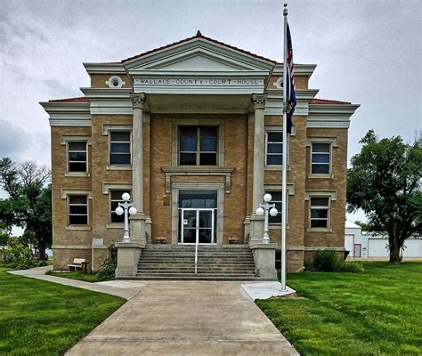 Wallace County Courthouse- Sharon Springs KS (2) - a photo on Flickriver