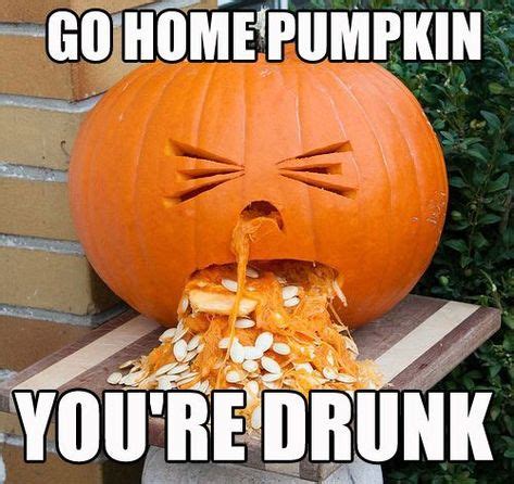 you are drunk just in time for halloween! #pumpkins #funny #lol # ...