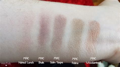 TOP 5 MAC EYESHADOWS | feelbella