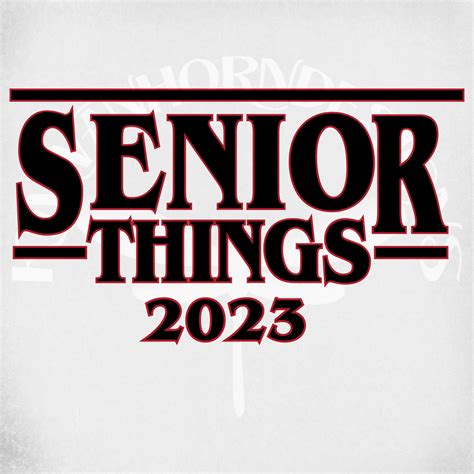 [High Resolution] Senior 2023 Svg Free