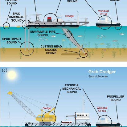 (Color online) Schematic overview of dredge types and potential sources... | Download Scientific ...