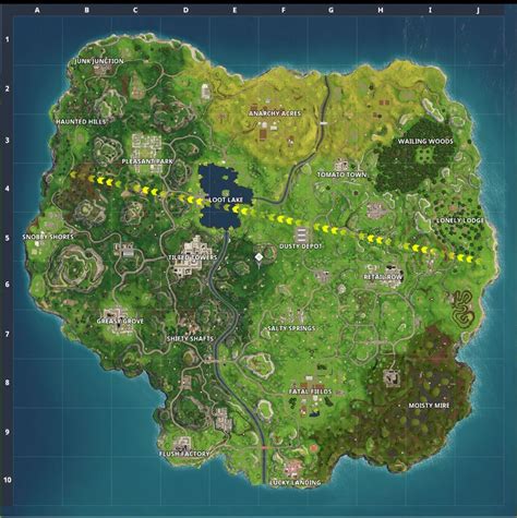 Fortnite Battle Map