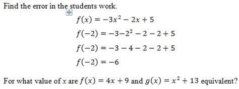 Evaluating Functions Worksheet and Answer Key. Free pdf on applying function notation ...