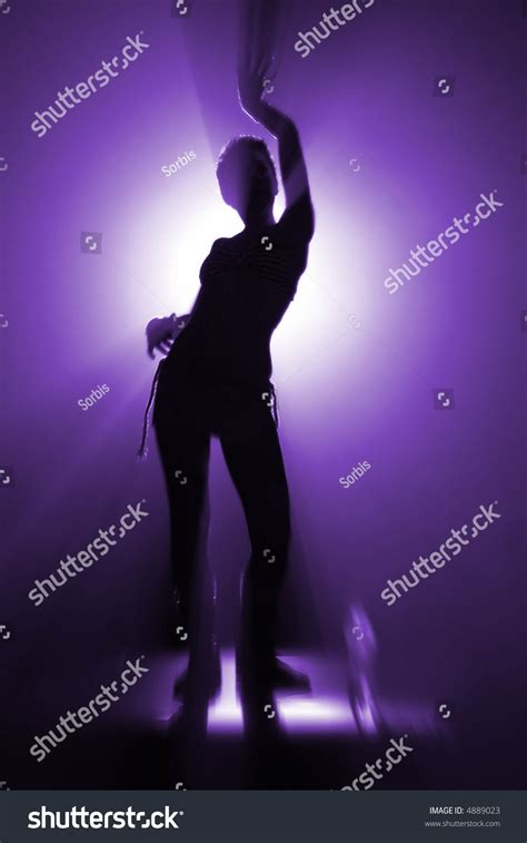 One Of Pose Of Disco Dancer Stock Photo 4889023 : Shutterstock