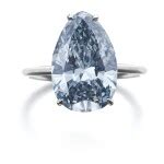 IMPORTANT FANCY GREY-BLUE DIAMOND RING | Magnificent Jewels and Noble ...