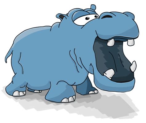 Download Hippopotamus, Hippo, Cartoony. Royalty-Free Stock Illustration ...