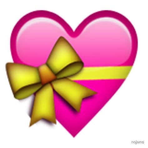 "Wrapped Heart Emoji" by nojams | Redbubble