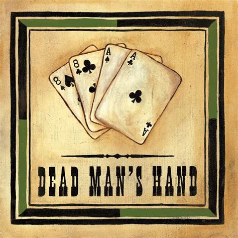 Dead Man's Hand Canvas Wall Art by Jocelyne Anderson | iCanvas