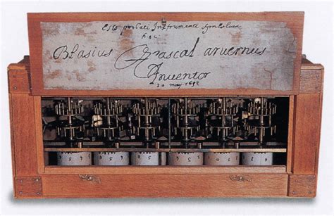 Pascaline Mechanical Calculator 1642 Poster Print by Science Source ...