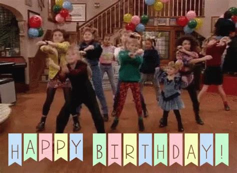 Full House Dance GIF - Birthday - Discover & Share GIFs