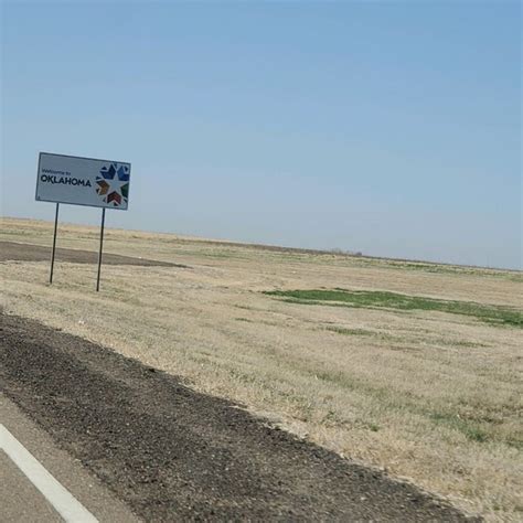 Photos at Kansas-Oklahoma Border - Border Crossing