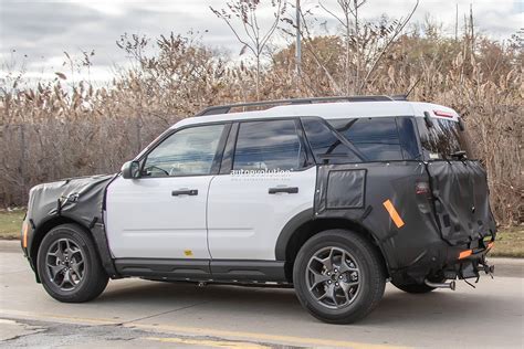 2025 Ford Bronco Sport Prototypes Flaunt Larger Touchscreen, 360-Degree ...