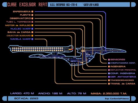 Uss Excelsior Schematics