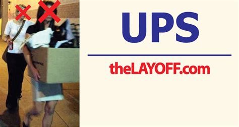 UPS Layoffs - TheLayoff.com