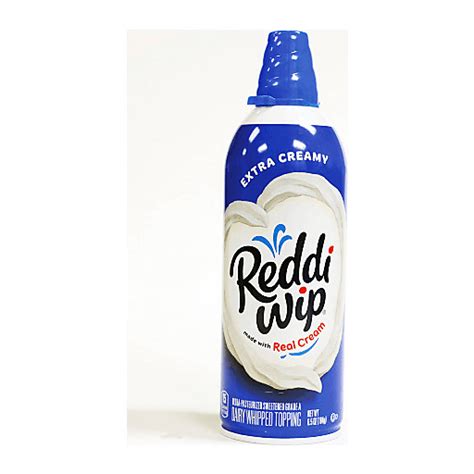 Reddi Wip Extra Creamy Dairy Whipped Topping 6.5 Oz | Whipped | Sendik ...