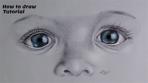 Baby Eyes Drawing