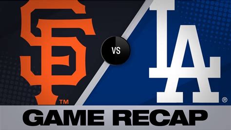 Pitching leads Giants to 1-0 win over Dodgers | Giants-Dodgers Game ...