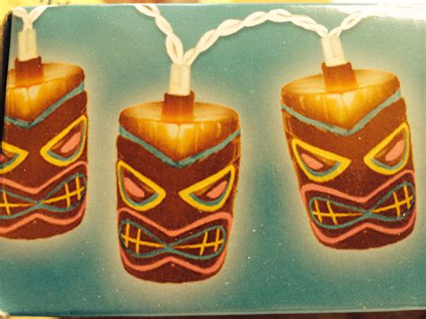 Tiki Bar Lights - Tiki Masks ~ TikiBarToGo.com