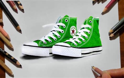 Converse Shoes Drawing at GetDrawings | Free download