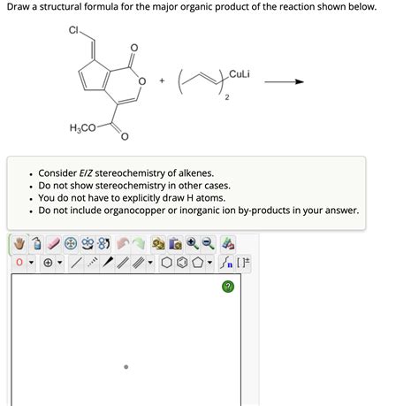 Solved Draw a structural formula for the major organic | Chegg.com