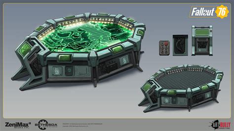 Fallout 76 - Enclave Plotting Table by RobertSimic on DeviantArt