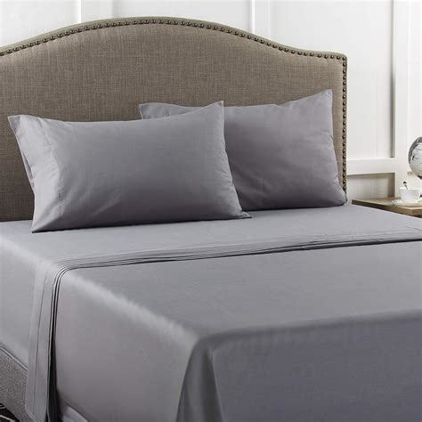 400 Thread Count Flat Bed Sheet 100% Egyptian cotton Double King Super ...