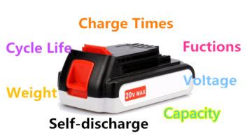 Best Power Tool Battery Types: NiCd VS NiMH VS li-ion VS li-polymer ...