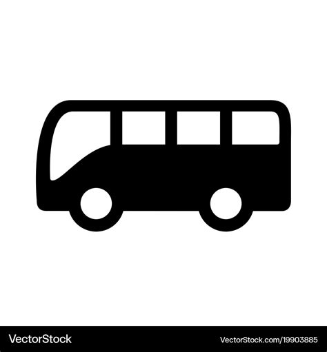 Bus icon Royalty Free Vector Image - VectorStock