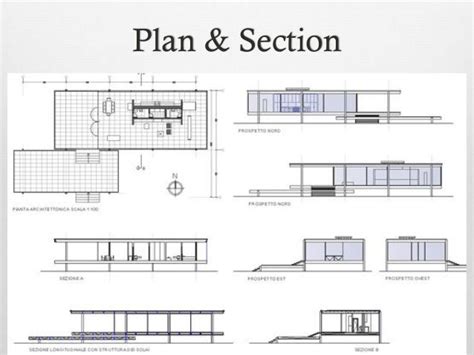 Farnsworth house Construction Details | Farnsworth house, Farnsworth house plan, House plans