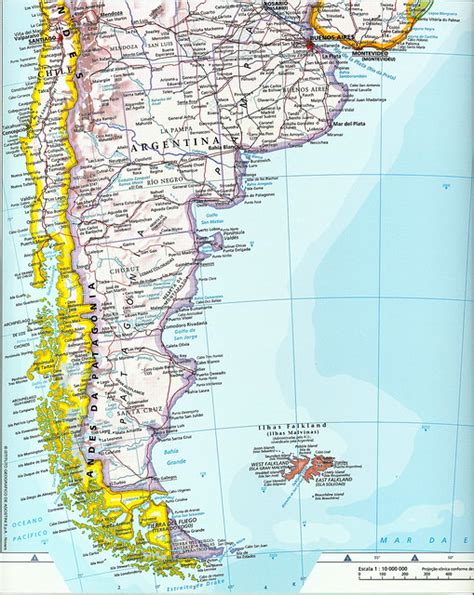 Mapa parcial América del Sur - América do Sul - South America partial map | Flickr - Photo Sharing!