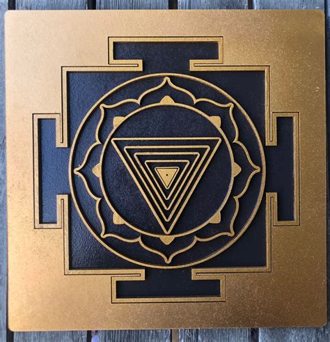 Kali Yantra 20cm - Etsy