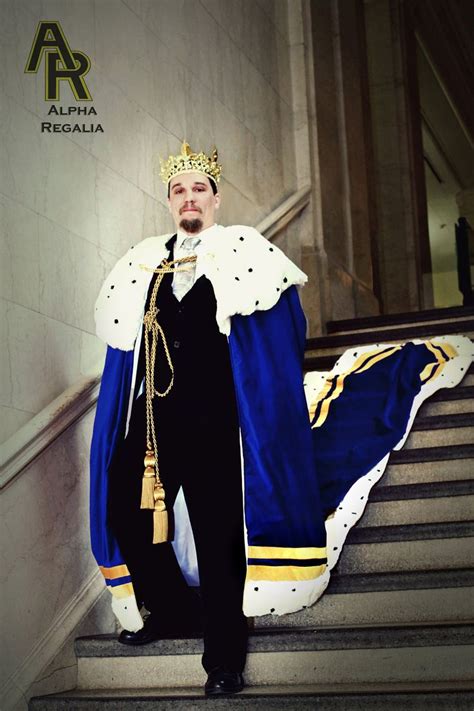 This King's royal robe was inspired by some of the beautiful coronation ...