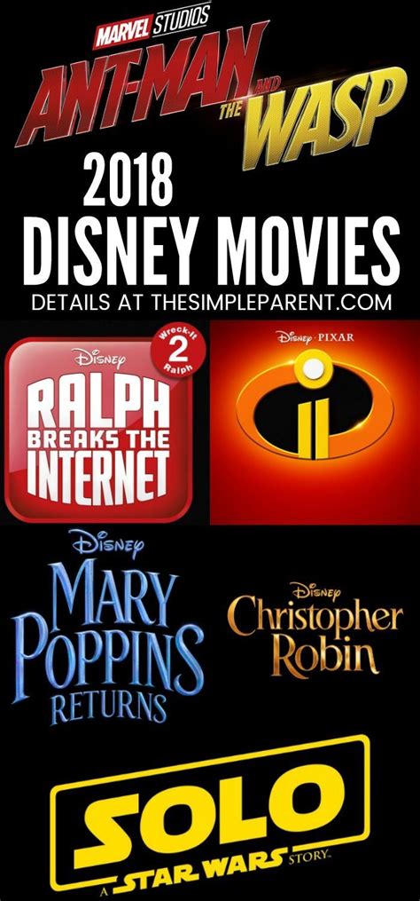 Disney Movies Coming Out in 2018 - Check out this list of new Disney movies coming out! From ...