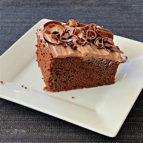 Chocolate Pudding Frosting Recipe - Light, fluffy, mousse-like frosting.