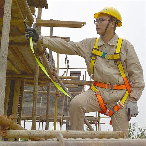 Buy Safety Fall Arrest Harness, Construction Safety Harness, D-Rings ...