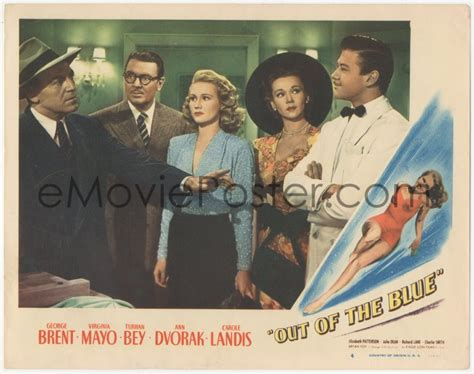 eMoviePoster.com: 5r1375 OUT OF THE BLUE LC #4 1947 Turhan Bey, Virginia Mayo, George Brent, Ann ...